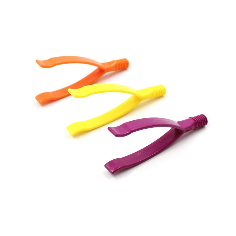 ARK Squeezer exerciser tips attached to a Z-Vibe handle, ready for vibrating jaw and lip exercises