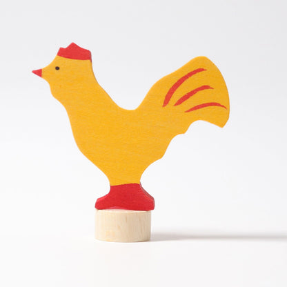 Grimm’s Decorative Figure - Yellow Rooster