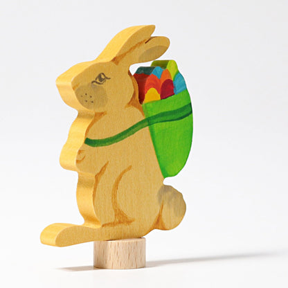 Grimm’s Decorative Figure - Rabbit with Basket
