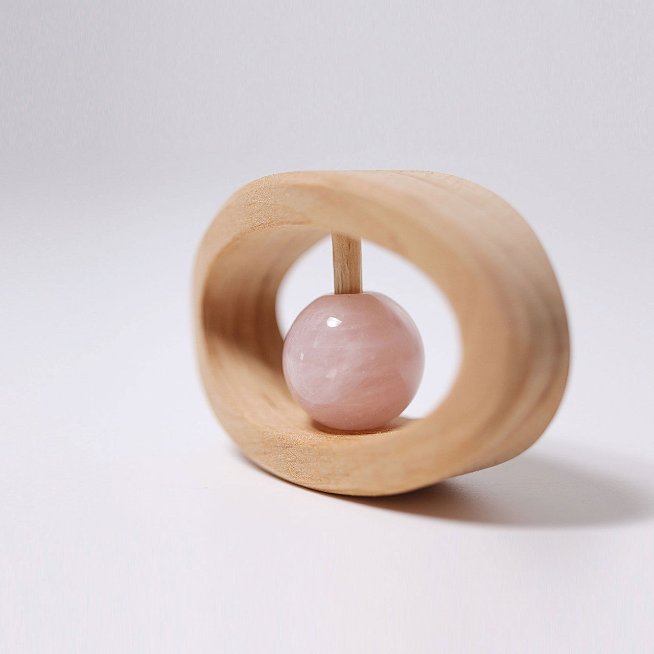 Grimm's - Rattle Rose Quartz