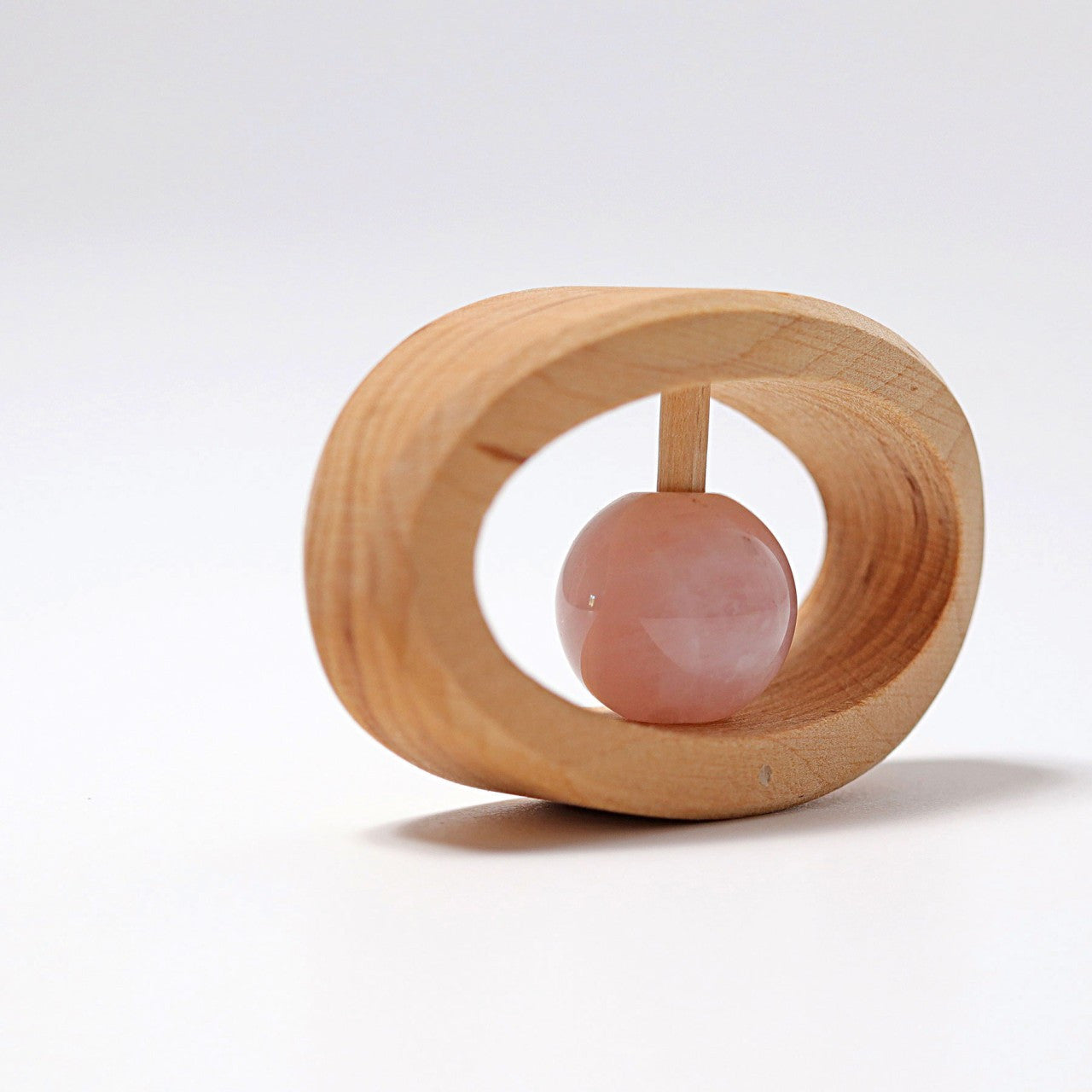 Grimm's - Rattle Rose Quartz