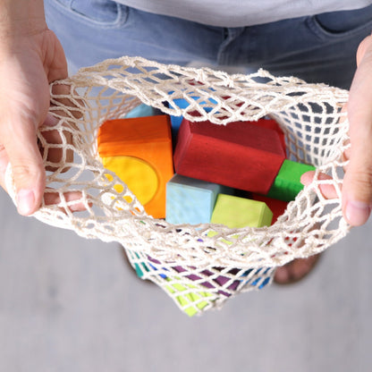 Grimm’s 30 Coloured Geo-Blocks