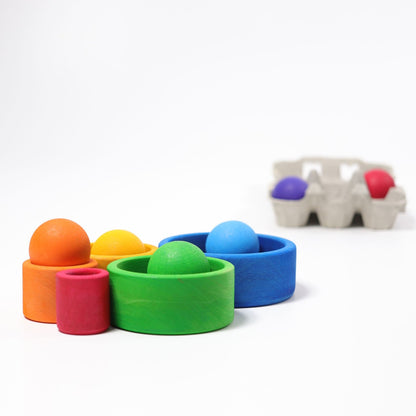 Grimm’s Blue Stacking Bowls