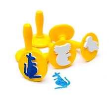 Educational Colours - Paint Stampers Australian Animals Set of 6