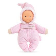 Corolle Babidoux Starry Dreams baby doll in pink star sleeper with soft cuddly body