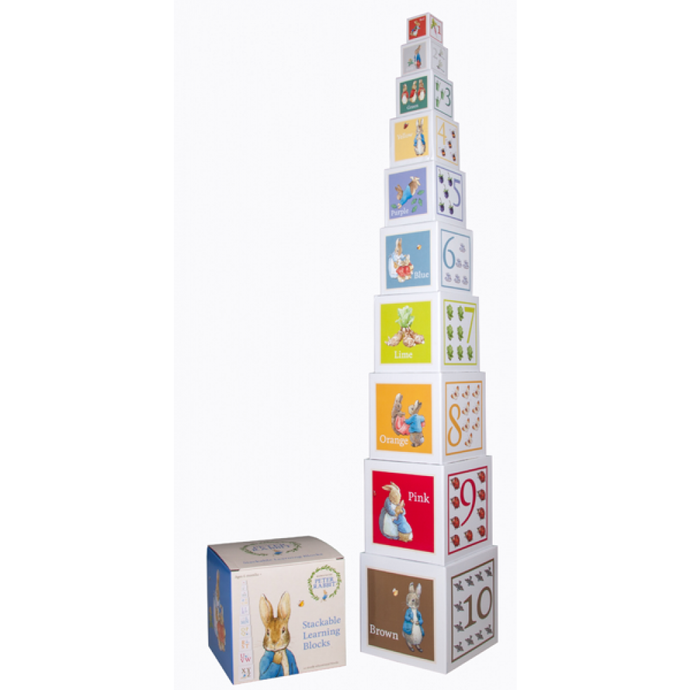 Beatrix Potter- Peter Rabbit Stackable Learning Blocks