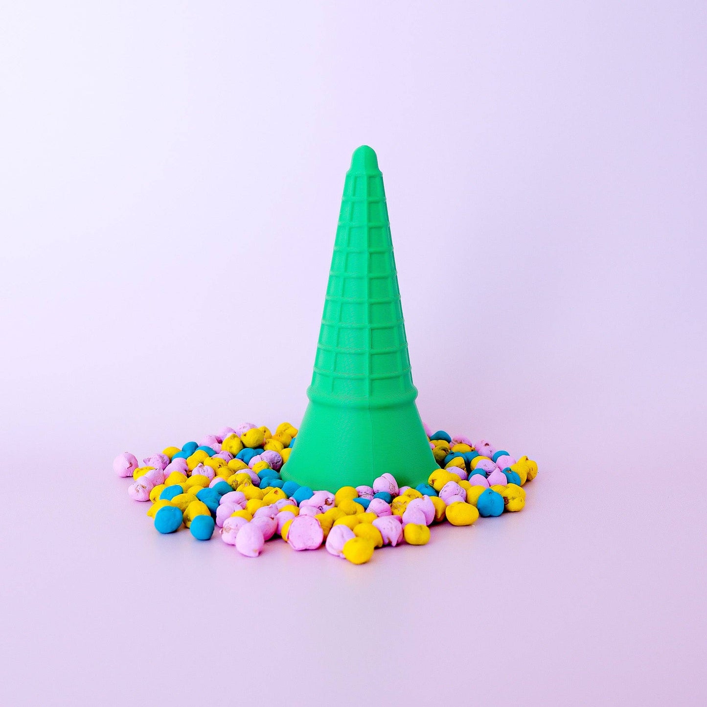 Play Sense Eco Playdough Eco Ice Cream Cone: Orange