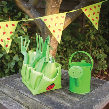 Bigjigs - Small Tote Bag with Garden Tools