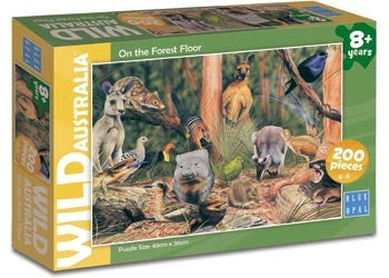 Blue Opal 200pc - On The Forest Floor 200pc Puzzle