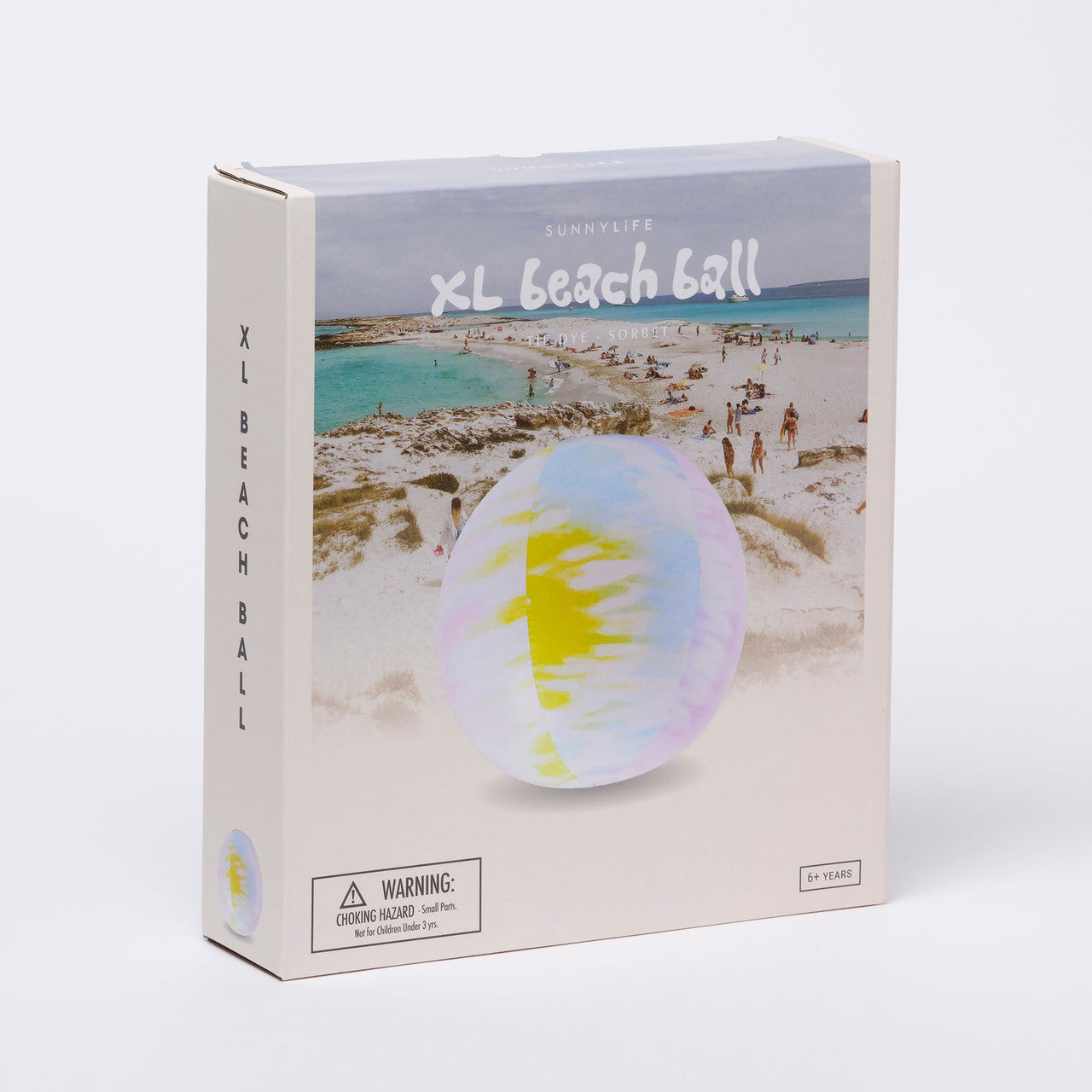 Sunnylife - XL Inflatable Beach Ball - Tie Dye Sorbet