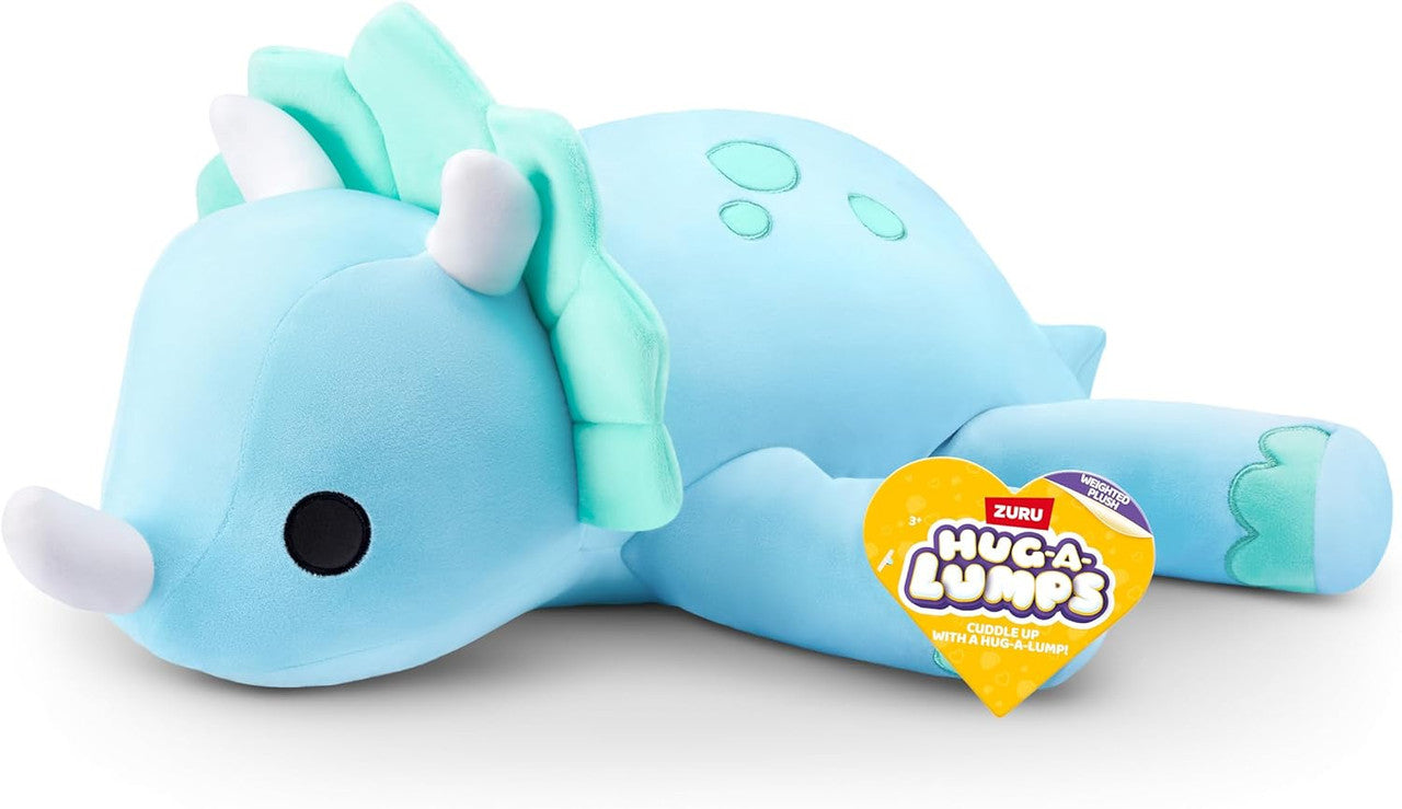 ZURU - Hug-a-Lumps Weighted Plush 1.5kg - Deliah the Dinosaur