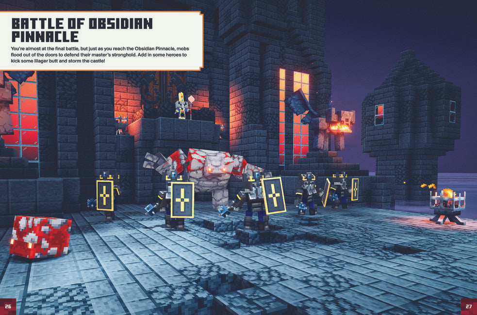 Minecraft Dungeons Sticker Book