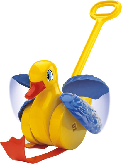 Quercetti - Quack and Flap Duck Push Toy 4180