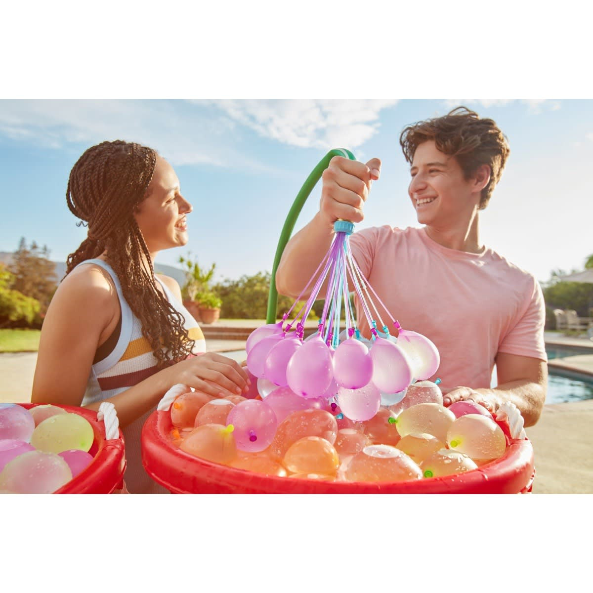 Zuru Bunch O Balloons - Tropical Party Slingshot with 100 Balloons