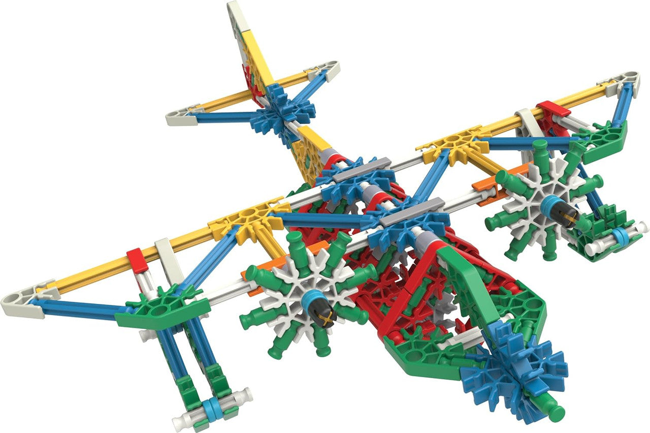 K'Nex - Power & Play Motorized 529 Pieces, 50 Builds