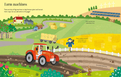 Usborne - First Sticker Book - Farm