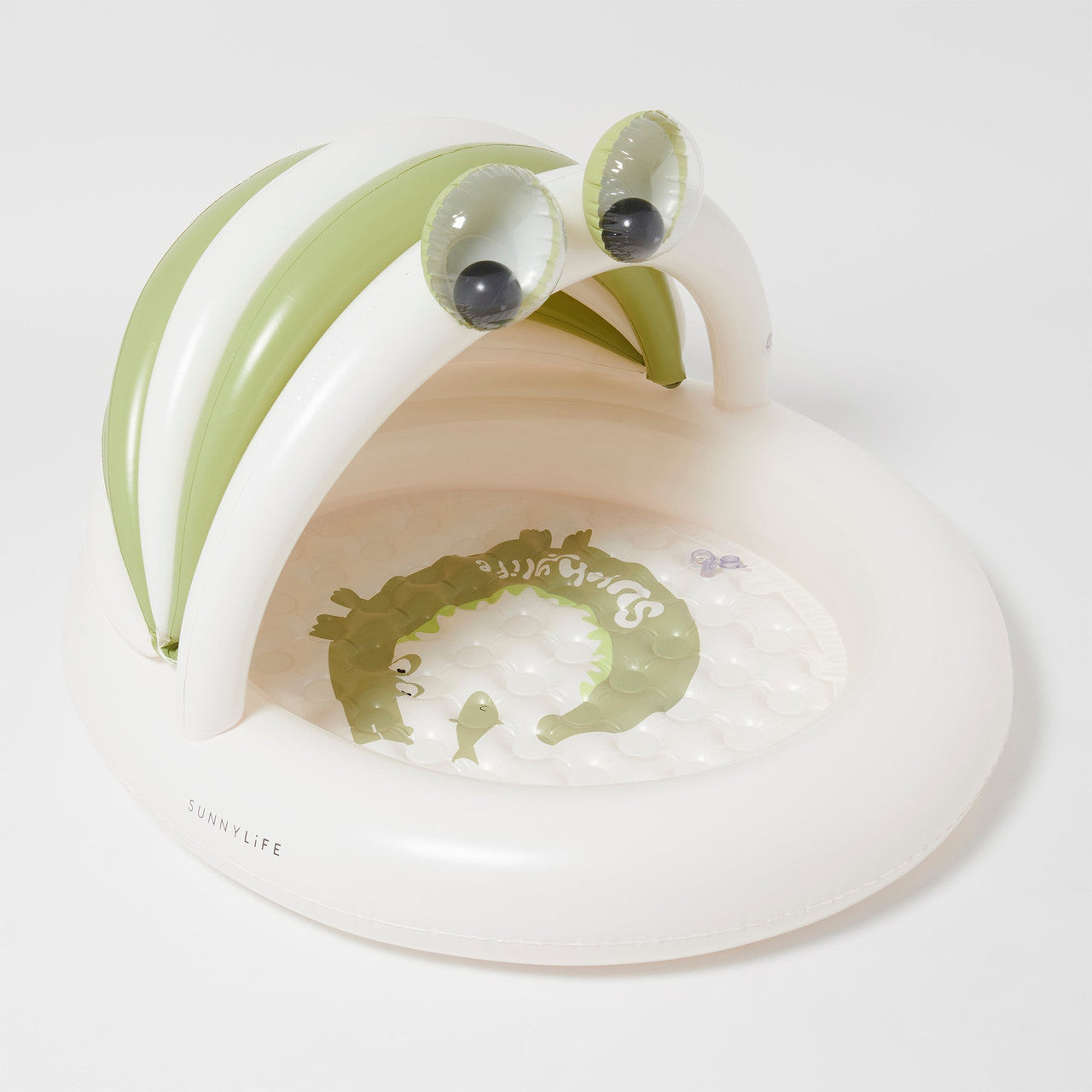 Sunnylife - Kids Inflatable Pool - Cookie the Croc Khaki
