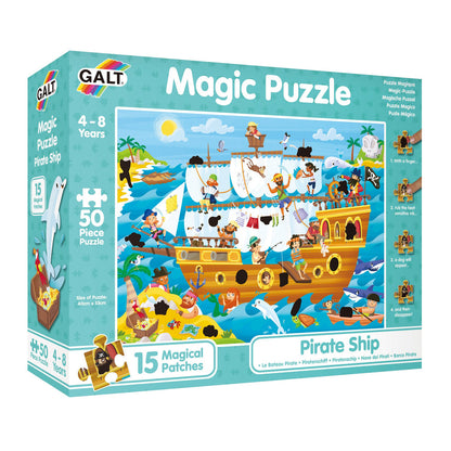 Galt - Magic Puzzle - Pirate Ship Puzzle 50pc