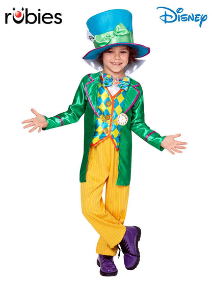 Mad Hatter Boys Deluxe Costume
