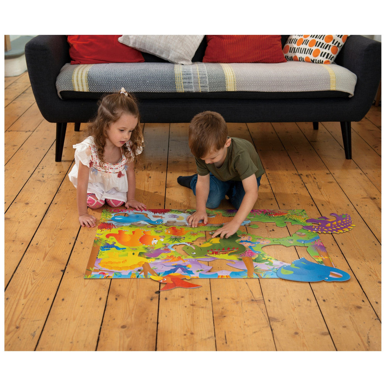 Galt - Dinosaurs Giant Floor Puzzle - 30pcs