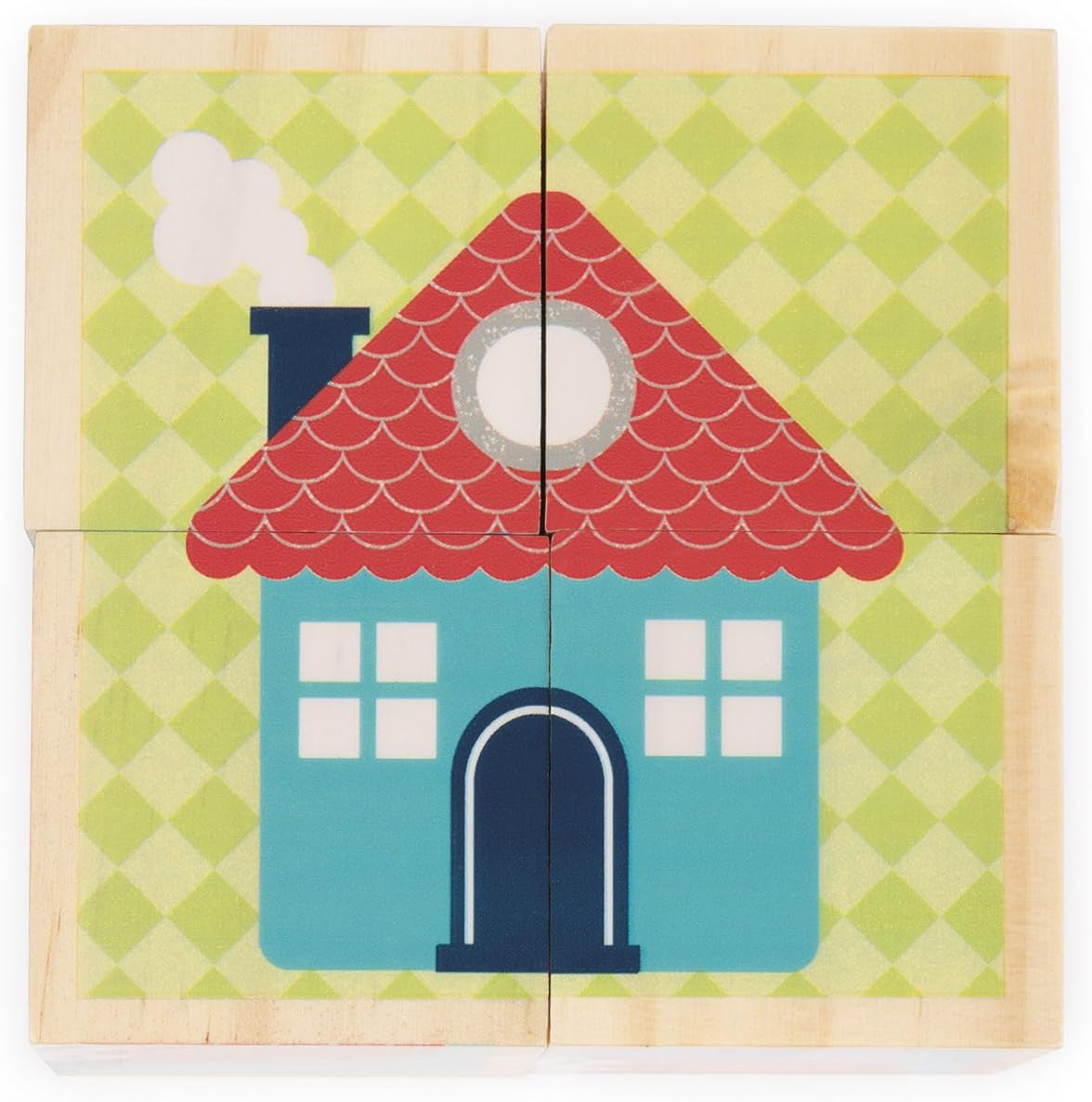 Janod My First Blocks Puzzle - Words