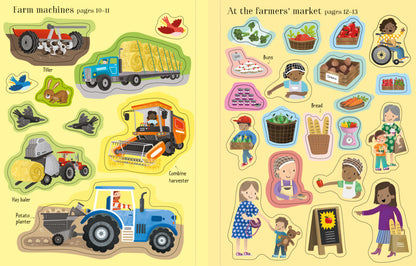 Usborne - First Sticker Book - Farm