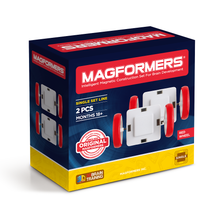 Magformers Single Wheel Set - Red