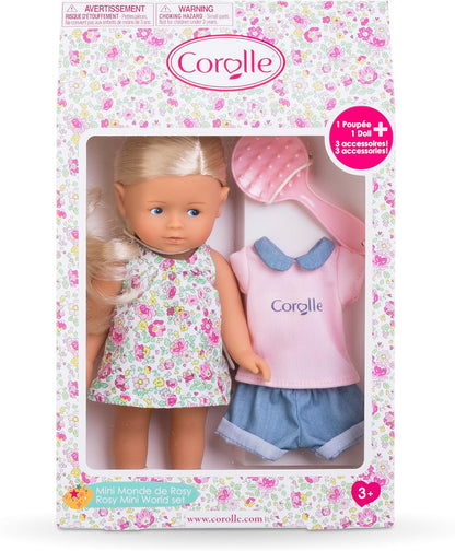 Corolle Mini Corolline Doll - Rosy Mini World Set