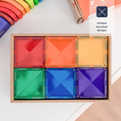 Connetix - Rainbow Square Pack 42pc