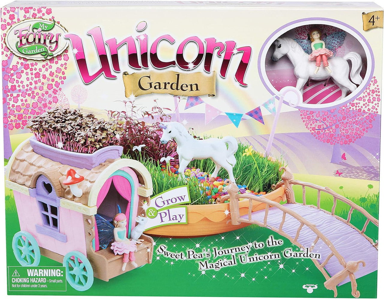 My Fairy Garden - Unicorn Garden and Caravan