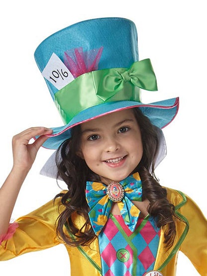 Mad Hatter Girls Deluxe Costume