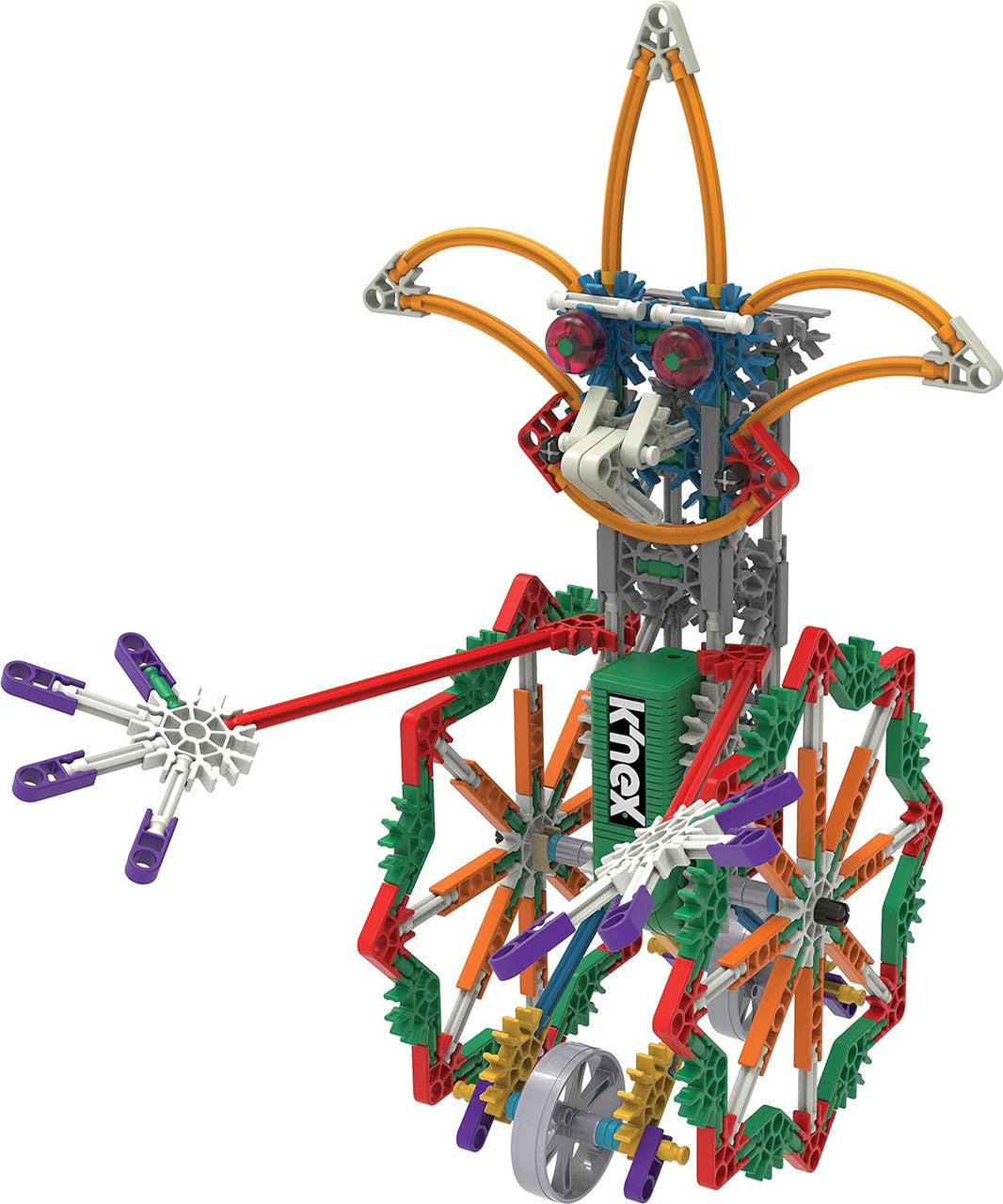 K'Nex - Power & Play Motorized 529 Pieces, 50 Builds