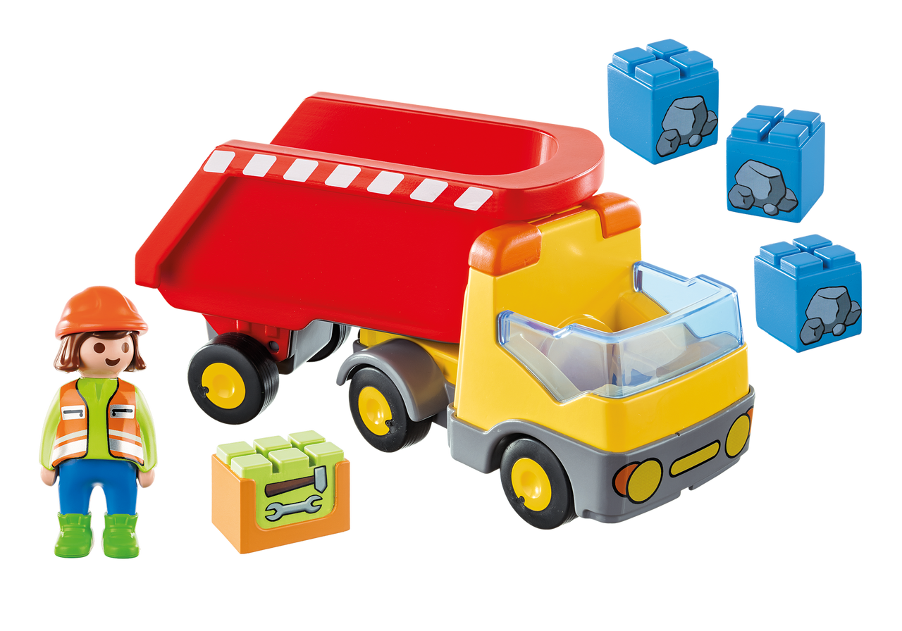 Playmobil 1.2.3 Dump Truck 70126