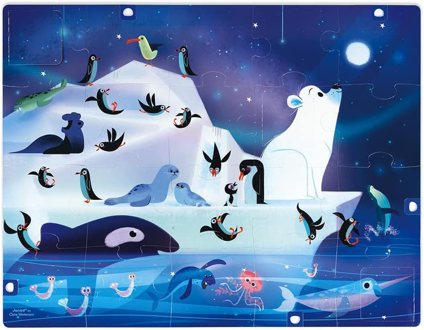 Janod - Under the Stars Surprise Puzzle 20pc