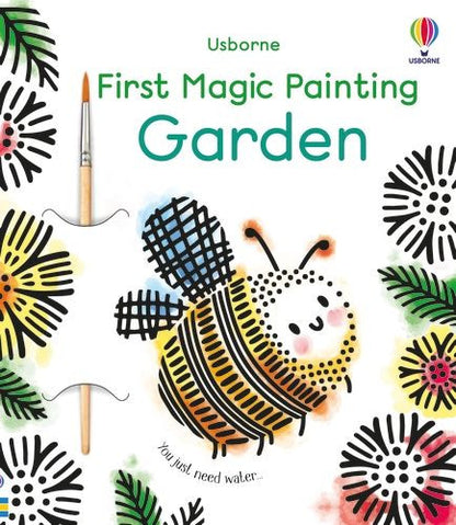 Usborne - First Magic Painting GARDEN Book