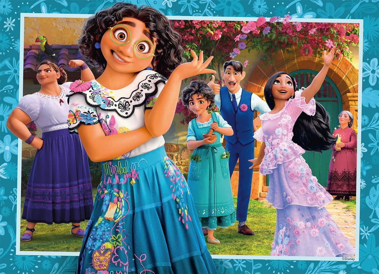 Ravensburger 4x100pc - Disney Encanto Shoes off, Magic on! Bumper Pack Puzzles