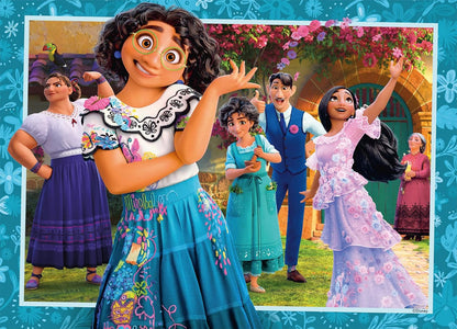 Ravensburger 4x100pc - Disney Encanto Shoes off, Magic on! Bumper Pack Puzzles