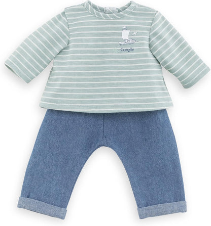 Corolle Mon Premier - Loire Riverside Pants and Striped T-shirt - 30cm