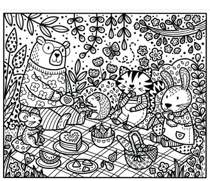 Usborne - Magic Painting Love, Hearts and Flowers