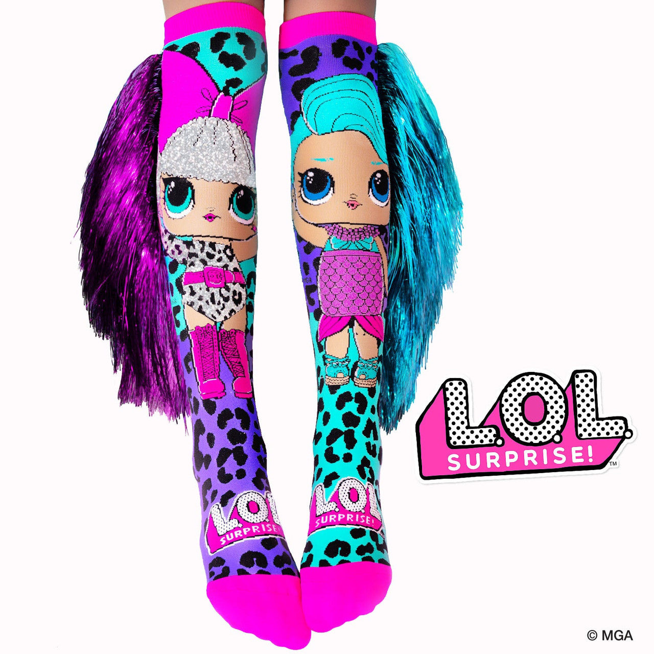 Madmia - L.O.L Surprise Disco Dolls Socks