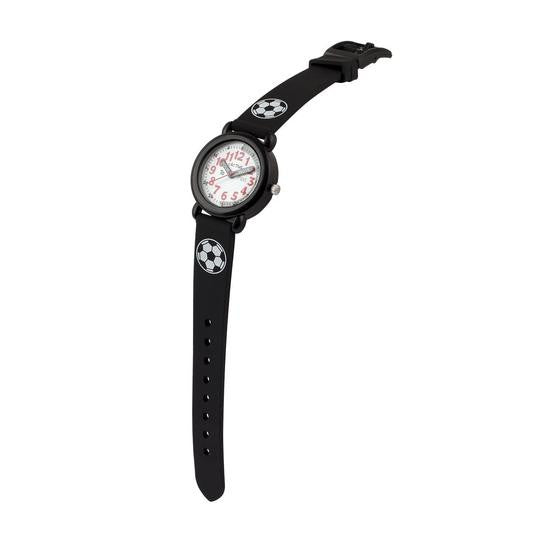 Cactus Timekeeper - Kids Watch - Black / Soccer ball