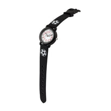 Cactus Timekeeper - Kids Watch - Black / Soccer ball
