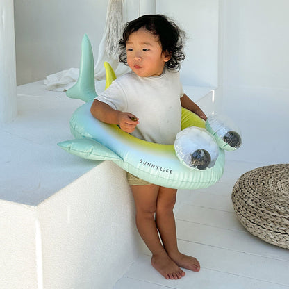 Sunnylife - Kids Tube Pool Ring - Salty the Shark