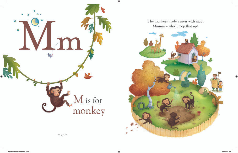 Usborne - Illustrated Alphabet