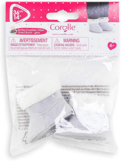 Corolle Ma Corolle - Grey Fur Lined Boots