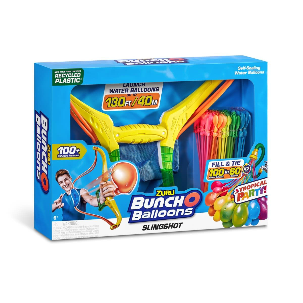 Zuru Bunch O Balloons - Tropical Party Slingshot with 100 Balloons