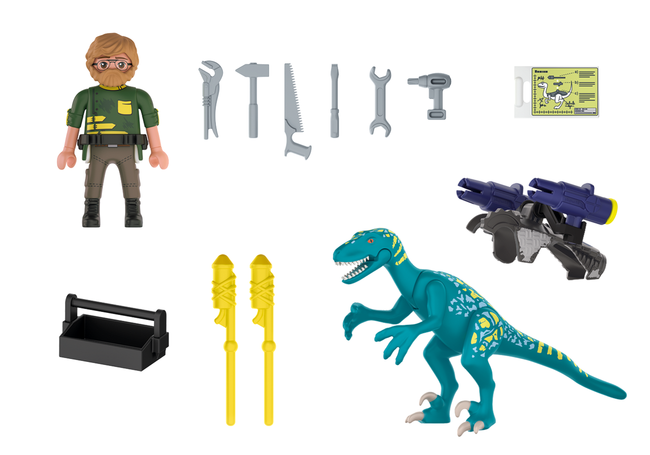 Playmobil Dino Rise - Deinonychus: Ready for Battle 70629