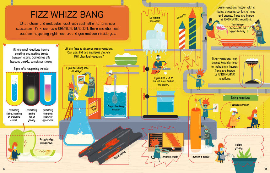 Usborne - Lift-the-Flap - See Inside Atoms and Molecules