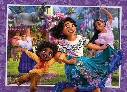 Ravensburger 4x100pc - Disney Encanto Shoes off, Magic on! Bumper Pack Puzzles
