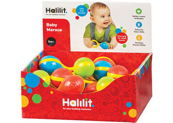 Halilit - Baby Maraca Animal Face
